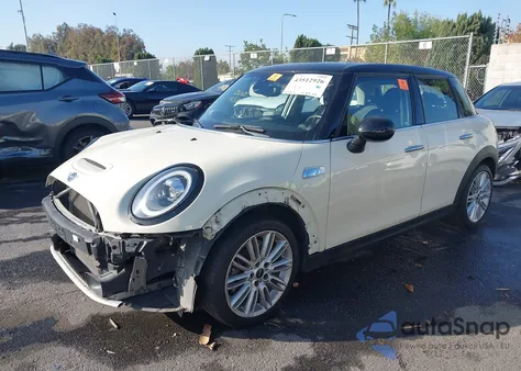 2019 Mini Hardtop Cooper S z USA, uszkodzony, nr VIN WMWXU3C5XK2H87400